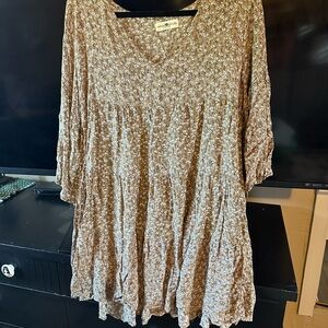 Never worn Natural Life Tunic - flowy earthy color